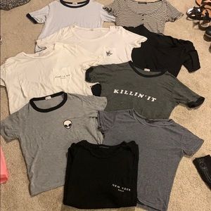 Lot Brandy Melville Tees